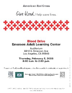 Red Cross Blood Drive